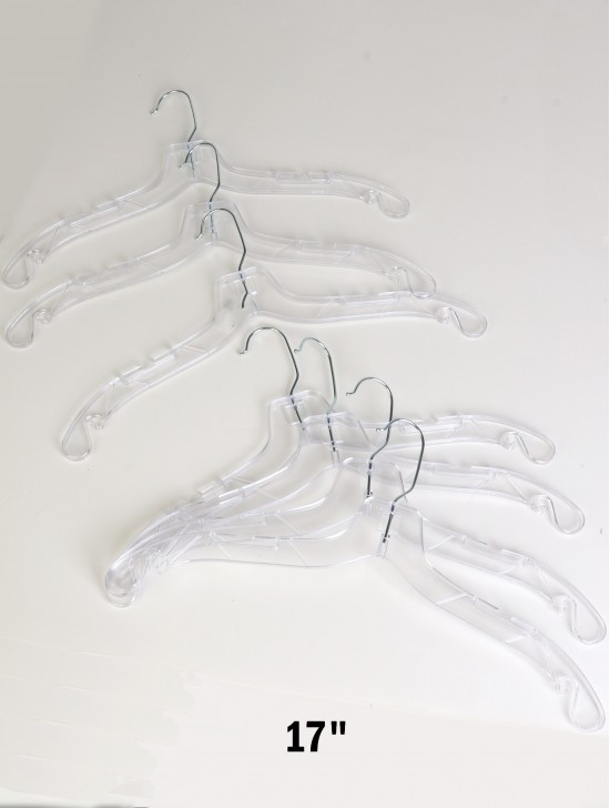 STACKABLE PLASTIC CLOTHES HANGER (10 Pcs)